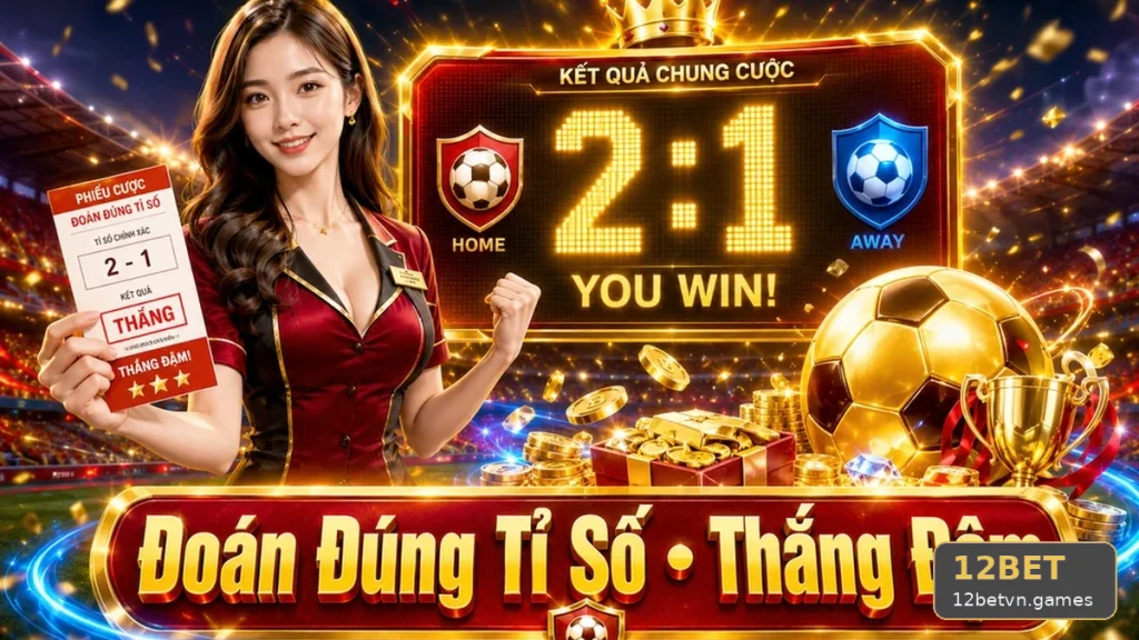 Lịch thi đấu thể thao được hiển thị chi tiết trên hệ thống 12BET